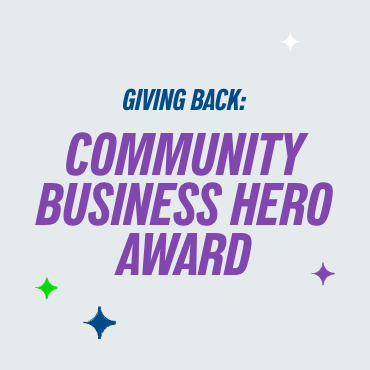 Community business hero award